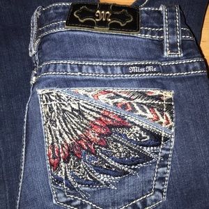 Size 29 Miss me Bootcut Jeans